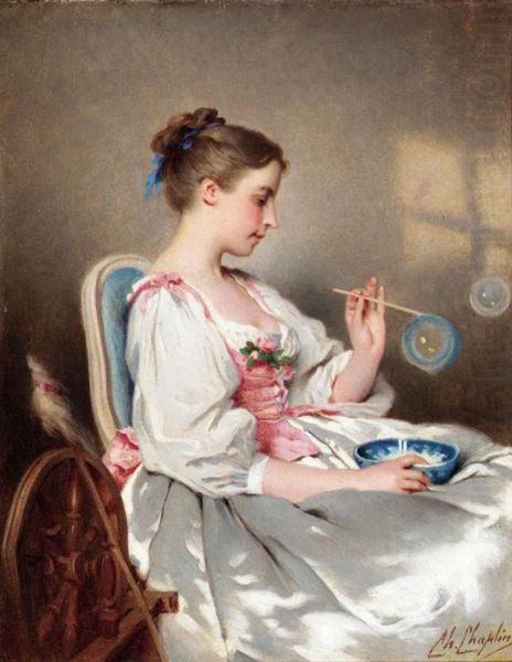 Blowing Bubbles, Charles Joshua Chaplin